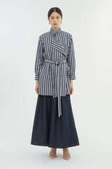 Navy Striped Marjolaine