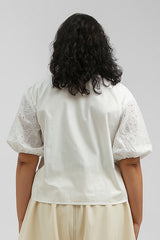 Off-white Embroidered Jensa - Defect Sale