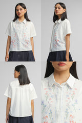 Off-white Floral Dohlen