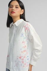 Off-white Floral Marian