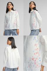 Off-white Floral Marian