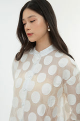 Off-white Polka Cherie