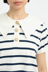 Off-white Striped Vilda