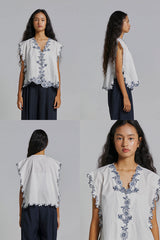 Off-white Floral Araceli