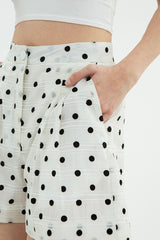 Off-white Polka Fresco