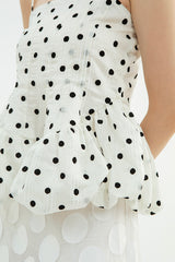 Off-white Polka Mimosa