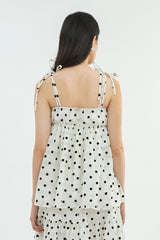 Off-white Polka Mousse