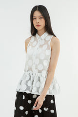 Off-white Polka Thalie