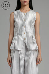 Off-white Striped Sankey