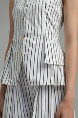 Off-white Striped Sankey