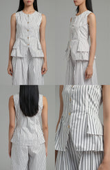 Off-white Striped Sankey