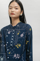 Padma Rekah Biru Laut