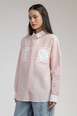 Pink Striped Aceline - Defect Sale