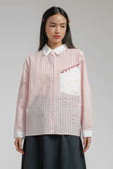 Pink Striped Devon - Defect Sale