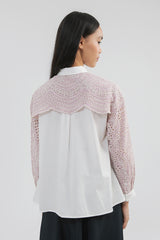 Pink Embroidered Badu