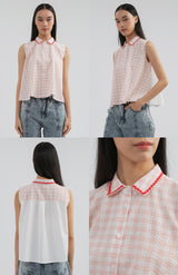 Pink Gingham Briello