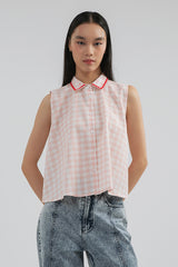 Pink Gingham Briello