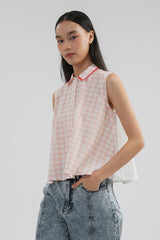 Pink Gingham Briello