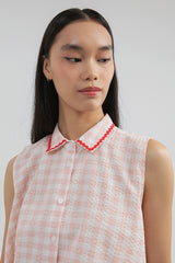 Pink Gingham Briello