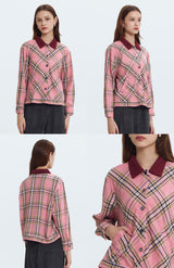 Pink Tartan Peponi