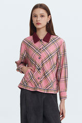 Pink Tartan Peponi