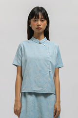 Radhani Kawung Biru Muda