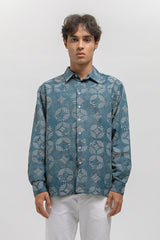 Sena Kawung Biru Laut