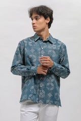 Sena Kawung Biru Laut