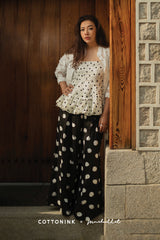 Off-white Polka Mimosa