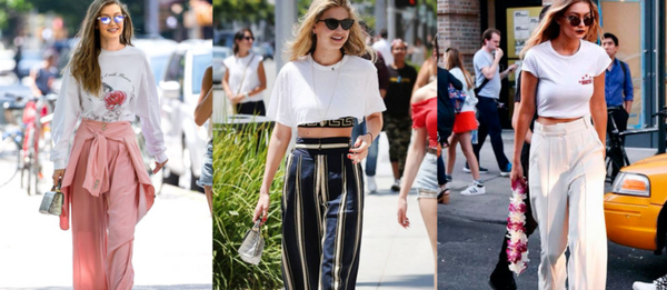 Bergaya Mengenakan Celana High Waist Ala Gigi Hadid