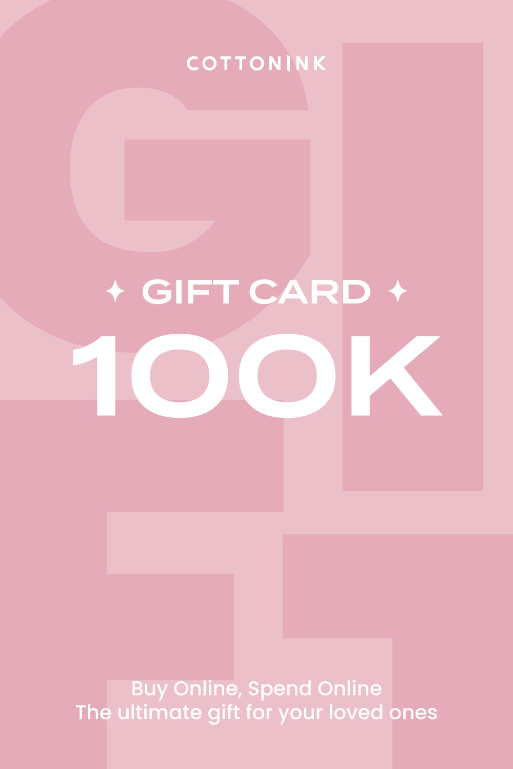 COTTONINK Gift Card 1OOK