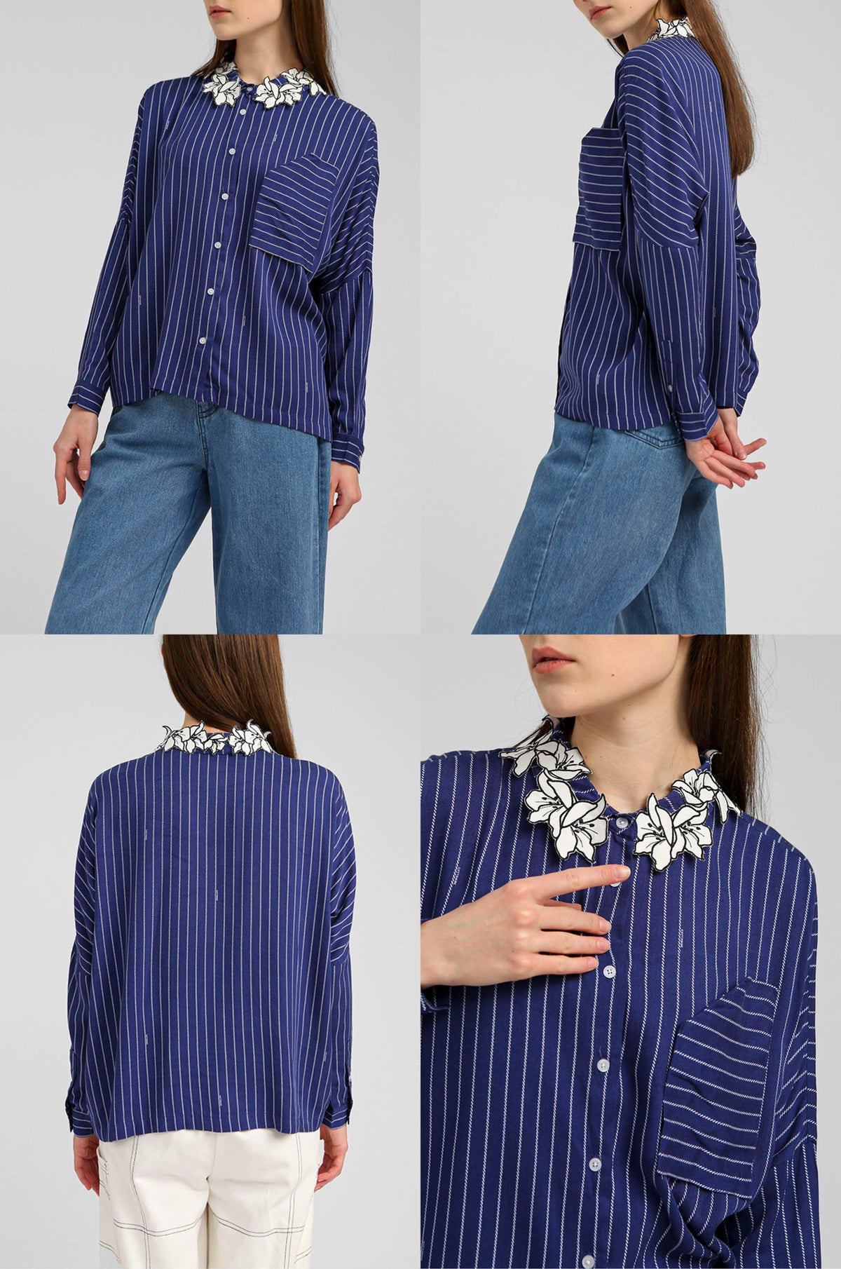 Navy Lily Devon