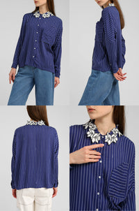 Navy Lily Devon