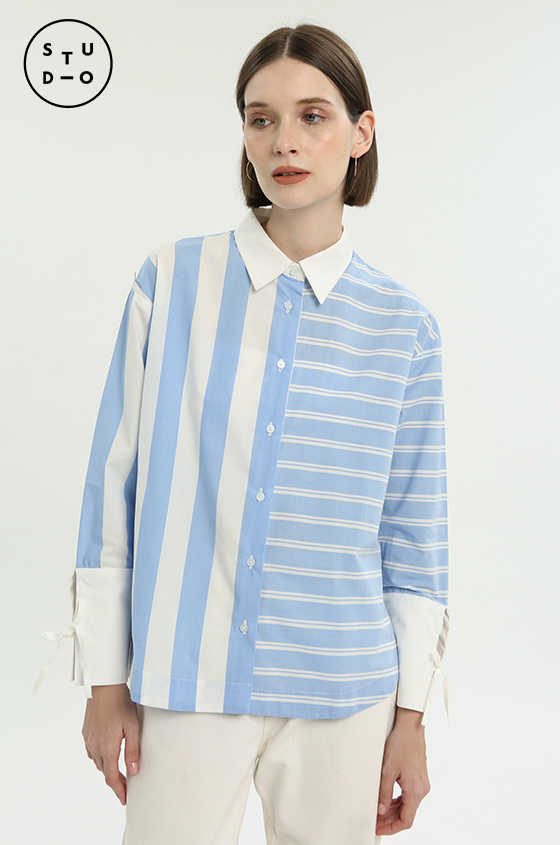 Blue Striped Eutalia – COTTONINK