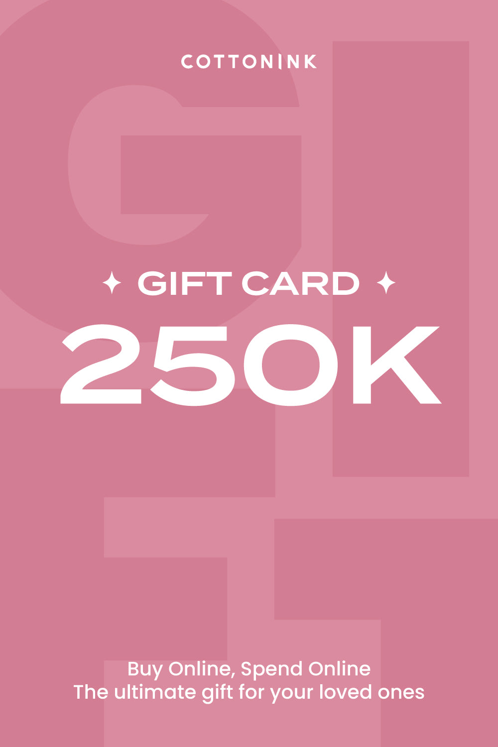 COTTONINK Gift Card 25OK