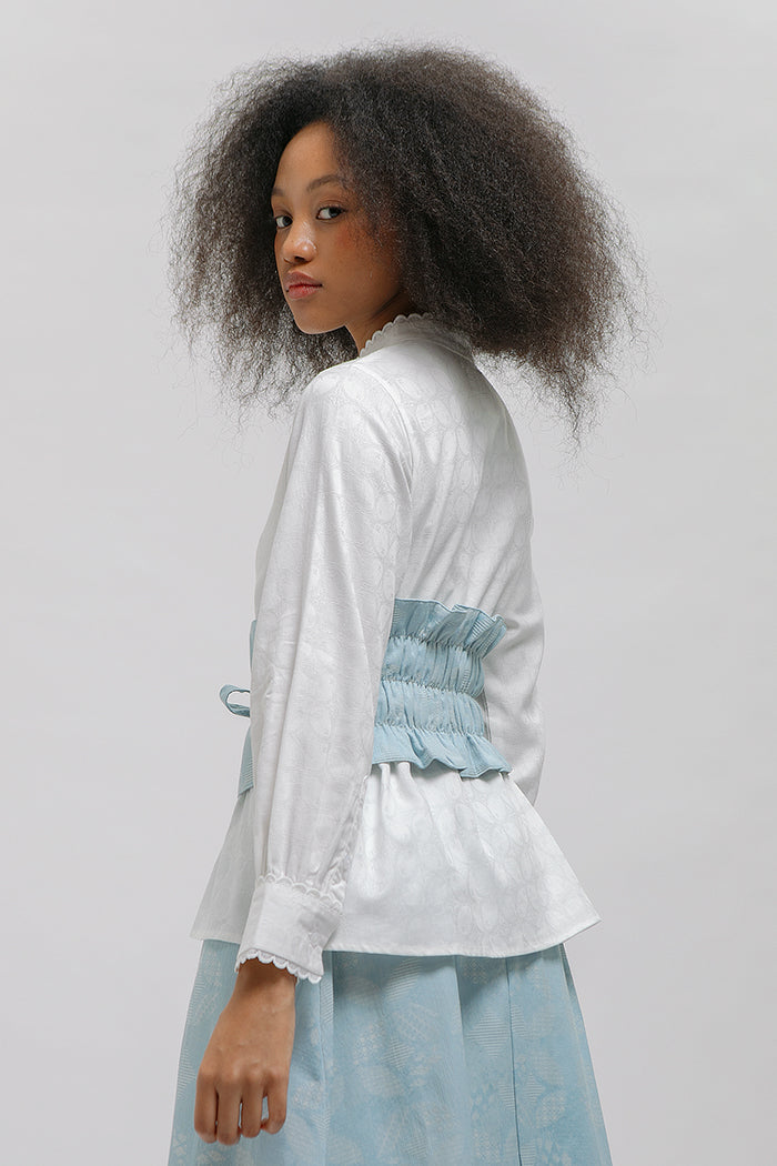 Amita Kawung Biru Muda