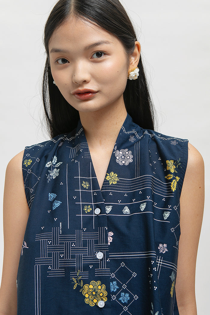 Arum Rekah Biru Laut