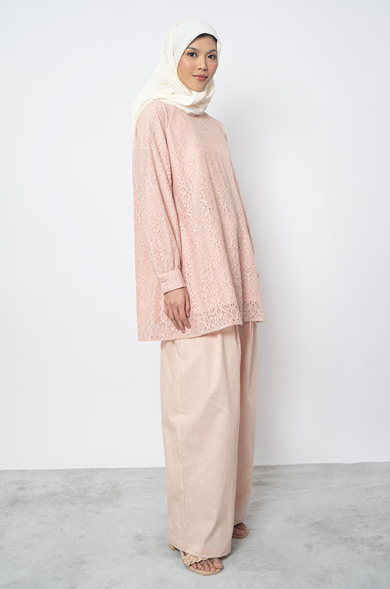 Syaline Hijab - Ava Blouse Pink