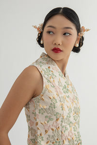 Beige Floral Lian