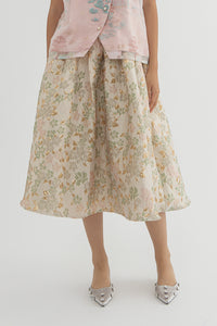 Beige Floral Lira