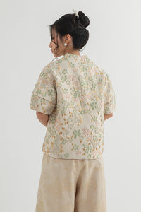 Beige Floral Rui