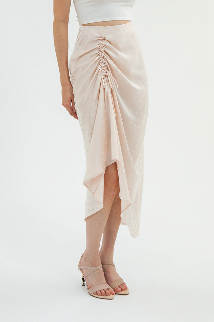 Beige Polka Garbo