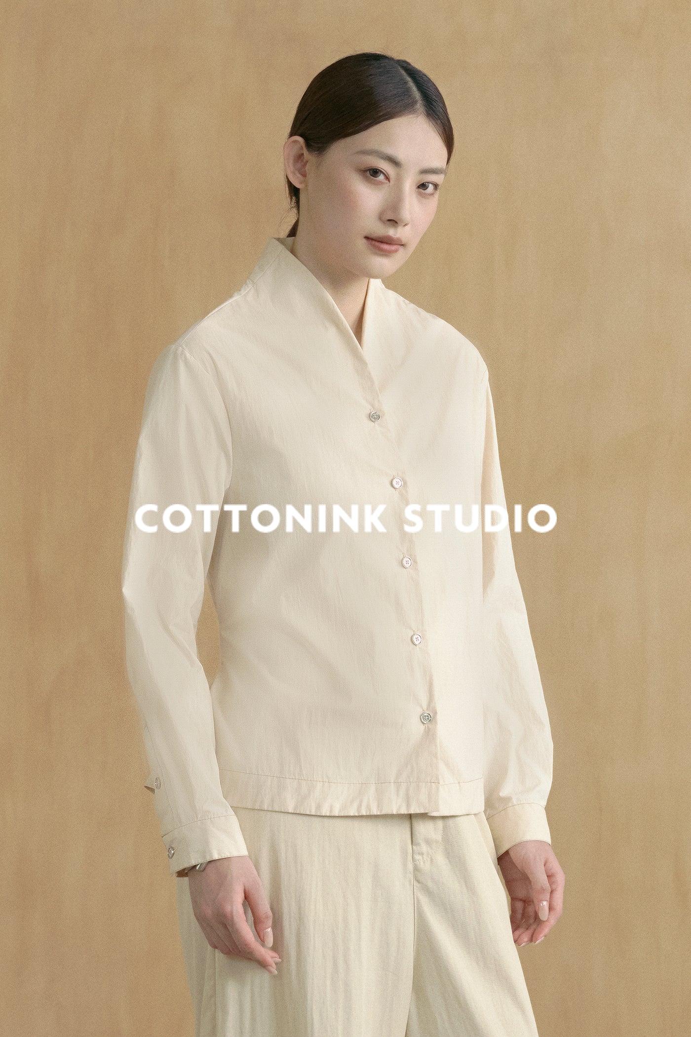 COTTONINKSTUDIO - Beige Helery
