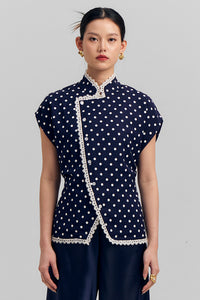 Betari Polka Biru Laut