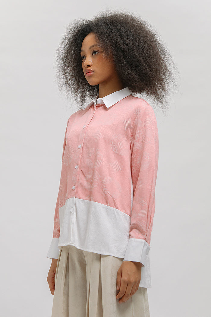 Binar Kawung Merah Jambu