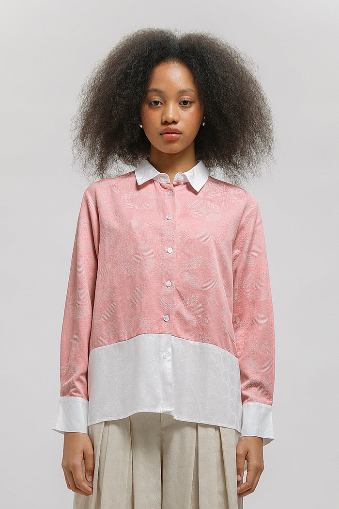 Binar Kawung Merah Jambu