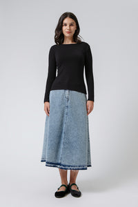 Black Slim Fit Tee - Defect Sale