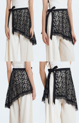Black Bloom Lace Wisp