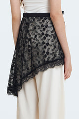 Black Bloom Lace Wisp
