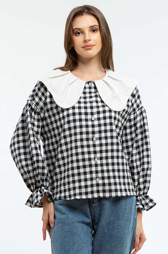 Defect Sale - Black Gingham Mosley